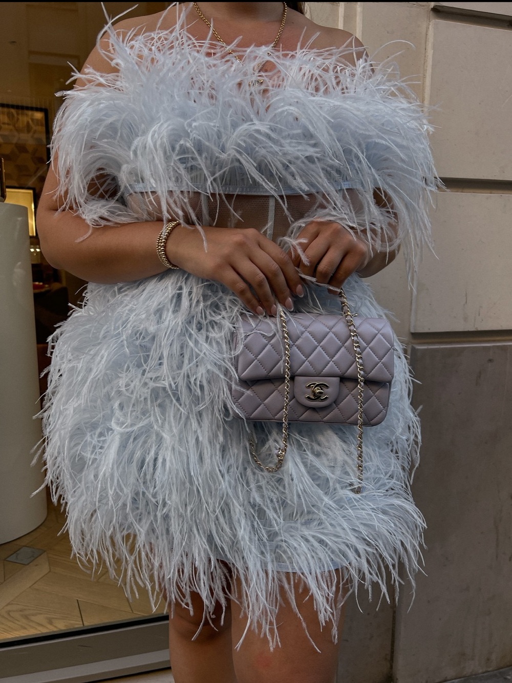 Alamour The Label Paige Feather Dress
